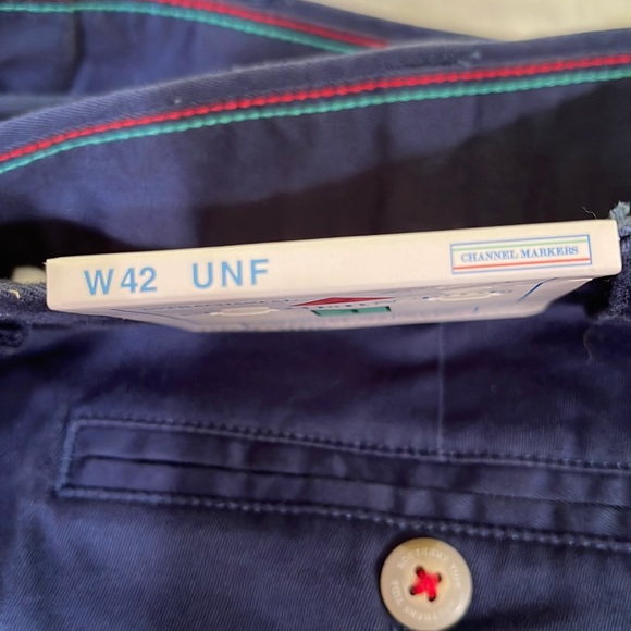 Southern Tide , Mens classic flat front navy pant. New/tags - Picture 3 of 7